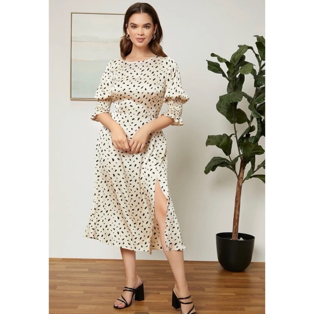 Printed dress
